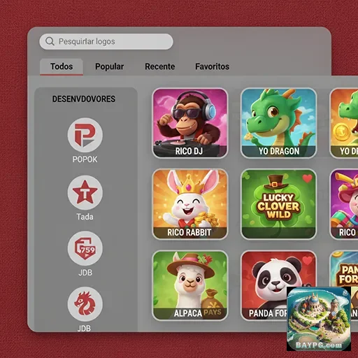 Ilustração de Explore o mundo dos slots e serviços VIP no baypg